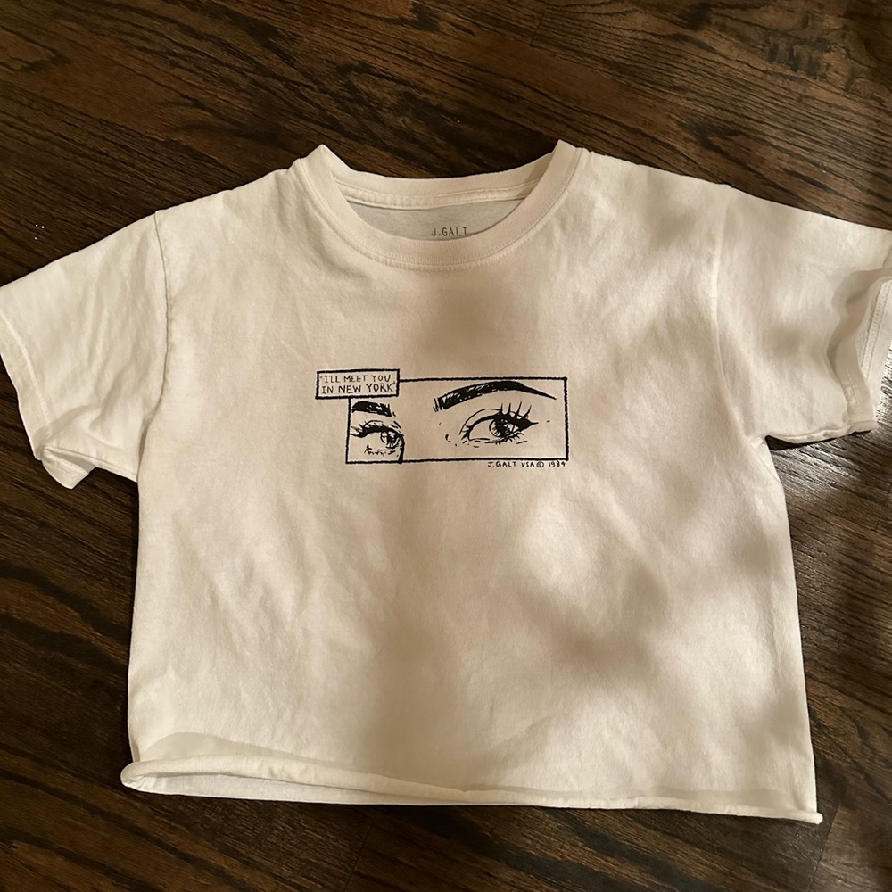 Brandy Melville Meet Me in New York Tee RARE